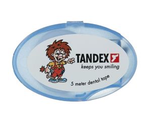 TANDEX® FLOSI™ Zahnseide flach, gewachst, 5m (Tandex)